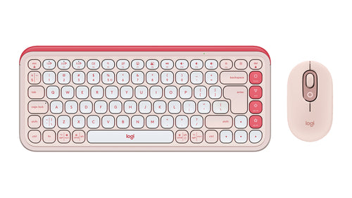 Logitech POP Icon Combo – Tastatur- und Maus-Set – Scherenmechanik – Bluetooth – QWERTY (US-INT) – Ohne Ziffernblock