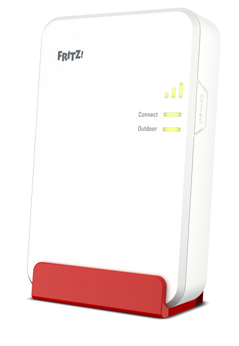 FRITZ! FRITZ Repeater 1610 Outdoor – Access Point, Wi‑Fi 6, bis 3000 Mbit/s, PoE+, Gigabit Ethernet