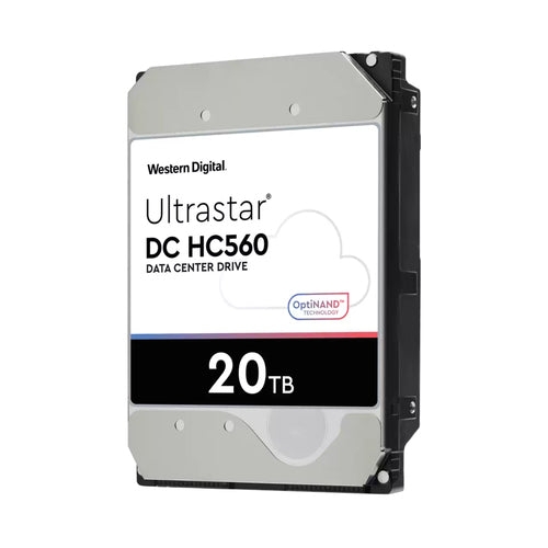 Western Digital Ultrastar DC HC560 – 20 TB, 3,5", 7200 U/min, SAS