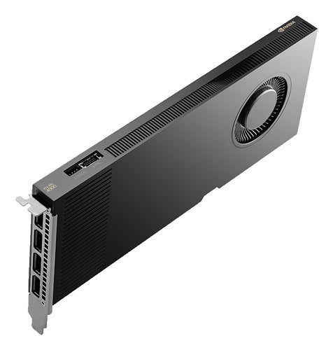 PNY RTX PRO 4000 Blackwell – PCIe Grafikkarte – 24 GB GDDR7, 4×DP 2.1, PCIe 5.0 x16, 140 W, Schwarz