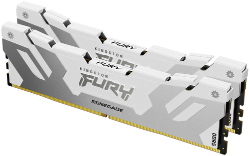 Kingston Technology Kingston FURY Renegade – 64 GB (2×32 GB) DDR5‑6400 CL32, 288‑Pin DIMM, XMP 3.0, Weiss, für PC
