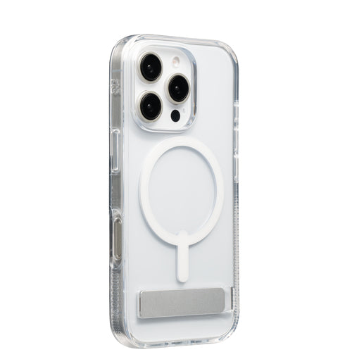 ZAGG Backcover Crystal Palace – für Apple iPhone 16 Pro – transparent – Snap-/Lock-Verschluss