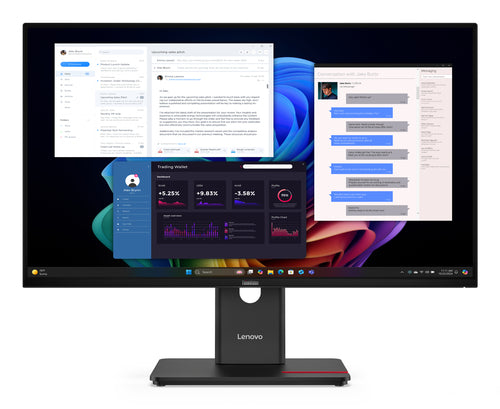 Lenovo ThinkVision T27UD-40 – 27", 3840 × 2160 (4K), IPS, USB-C 100 W, LAN, HDR10