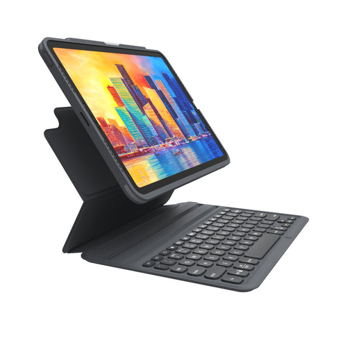 ZAGG Pro Keys – Tastatur, ES-Layout (ES), Schwarz/Grau – für iPad 10,9"