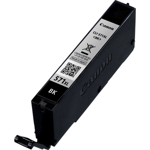 Canon Tintenpatrone CLI-571XL, Schwarz, XL, 895 Seiten – für PIXMA