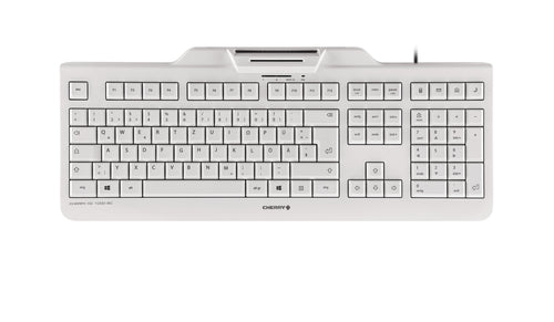 CHERRY KC 1000 SC – Tastatur, kabelgebunden (USB), US-Layout (EN) – für Windows, macOS & Linux
