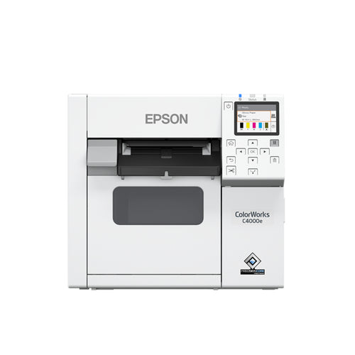 Epson CW-C4000e – Farb-Etikettendrucker (Tintenstrahl), 108 mm, 1'200×1200 dpi, 102 mm/s, USB