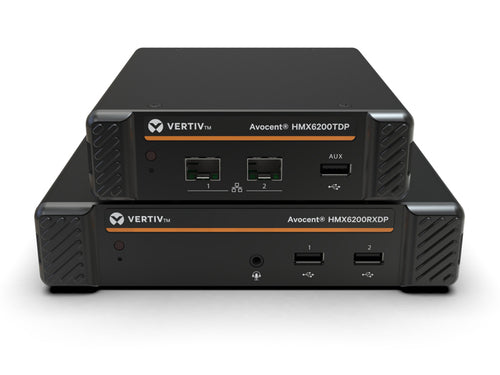 Vertiv HMXRX – KVM Extender Empfänger (RX) DP, Dual-View, USB, Audio, SFP