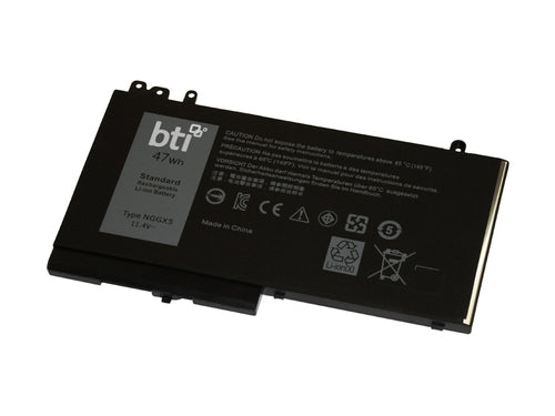 BTI Notebook-Akku – für Dell Latitude E5270, E5470 – 47,0 Wh, 11,4 V (3 Zellen) – Schwarz