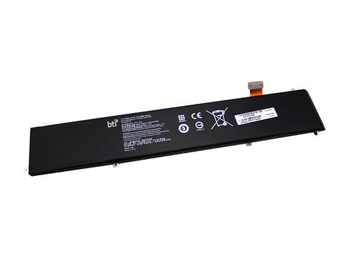 BTI Notebook-Akku – für Razer – 80 Wh, 15,4 V (4 Zellen) – Schwarz