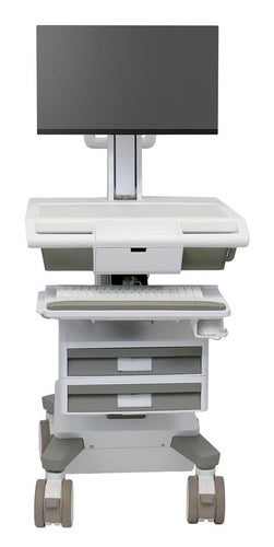 Ergotron MOSAIC LCD CART TIER 2 STD 1X1 – Bodenständer/TV-Wagen – 1 Monitor
