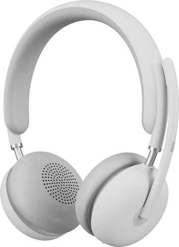 Logitech Zone Wireless 2 UC – Duo Headset – Bluetooth, 2,4 GHz – für Microsoft Teams – off-white