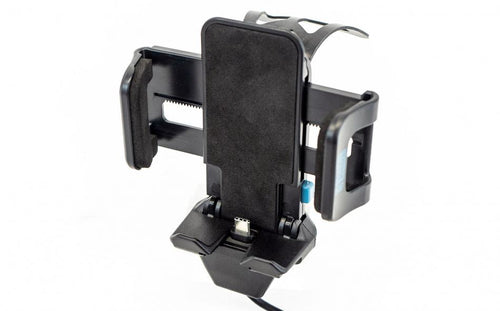 Gamber-Johnson 7160-1659-10 Kfz-Ladehalterung – Schraubbefestigung – USB-C – für Smartphone – Schwarz