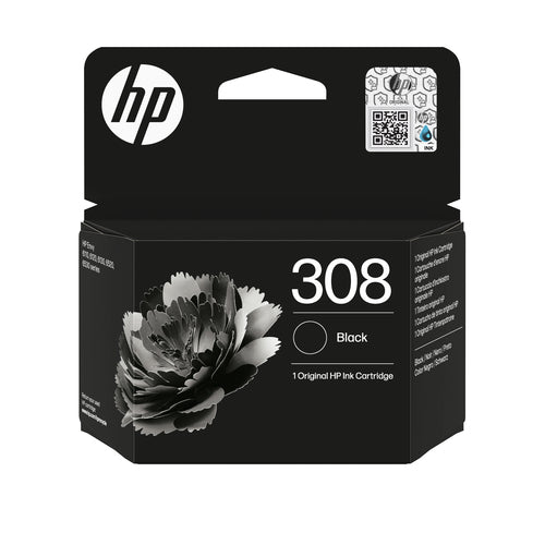 HP Tintenpatrone 308, Schwarz, Original