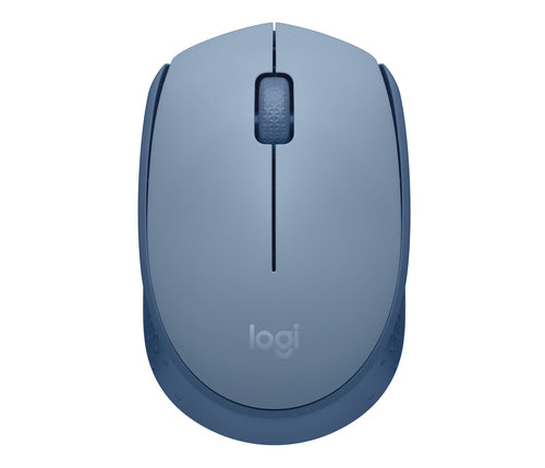 Logitech M171 – Maus – Kabellos (2,4 GHz), Beidhändig, Blau