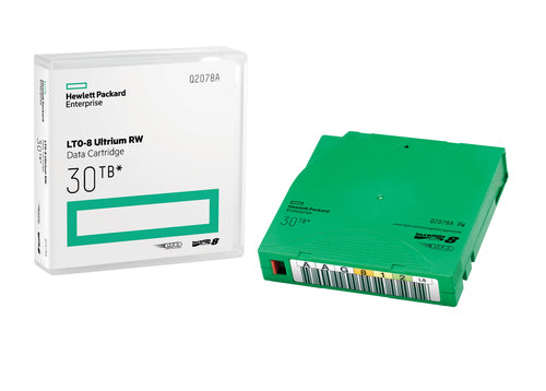 HPE LTO-8 Ultrium – 30 TB RW