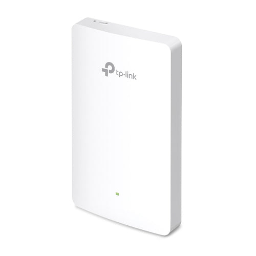 TP-Link Omada EAP615-WALL – Access Point – Wi-Fi 6 (2,4/5 GHz), 1,8 Gbit/s, GbE, PoE, Wandmontage