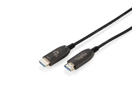 Digitus HDMI Kabel (A–A, M–M) 8K 60 Hz – 40 m – AOC – Gold