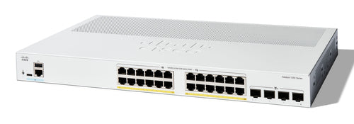 Cisco Catalyst 1200 C1200-24P-4X – Verwalteter L2/L3 Switch – 24× 1G, 4× SFP+, PoE