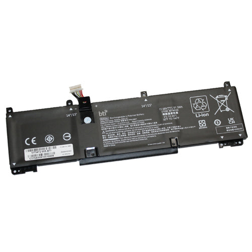 BTI M73472-005 Notebook-Akku – für HP EliteBook 640 G9 – 51,3 Wh, 11,58 V (3 Zellen) – Schwarz