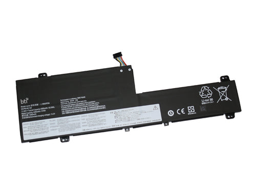 BTI Notebook-Akku – für Lenovo – 51 Wh, 11,52 V (3 Zellen) – Schwarz