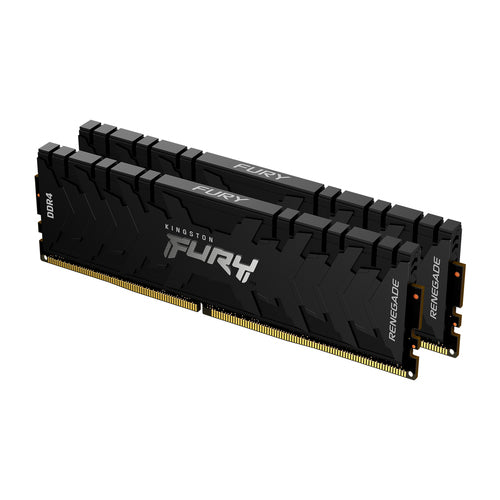Kingston Technology Arbeitsspeicher – FURY Renegade – 16 GB (2×8 GB) DDR4, 288-Pin-DIMM, CL20, 1,6 V, Kühlkörper