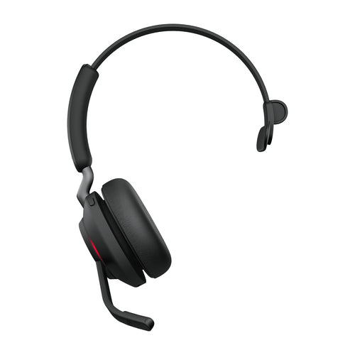Jabra Evolve2 65 Link380a – Mono Headset – Bluetooth, USB‑A – Schwarz – für Microsoft Teams