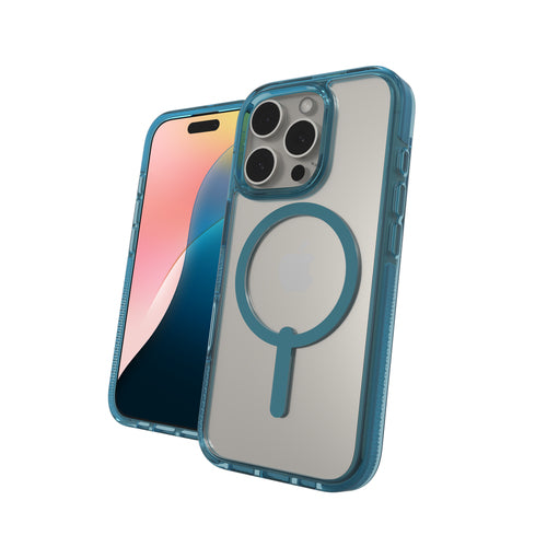 ZAGG Backcover – für Apple iPhone 16 Pro – Retro Blue Santa Cruz