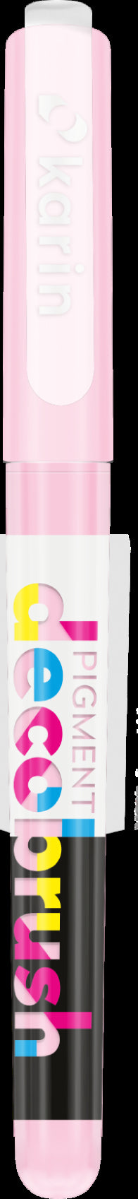 Karin PigmentDecoBrush 29Z2365 Permanentmarker – Pinselspitze – Pink