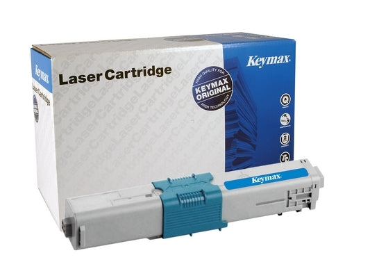 Keymax RMC (44973535) Cyan Toner – wiederaufbereitet – für Oki C301/C321