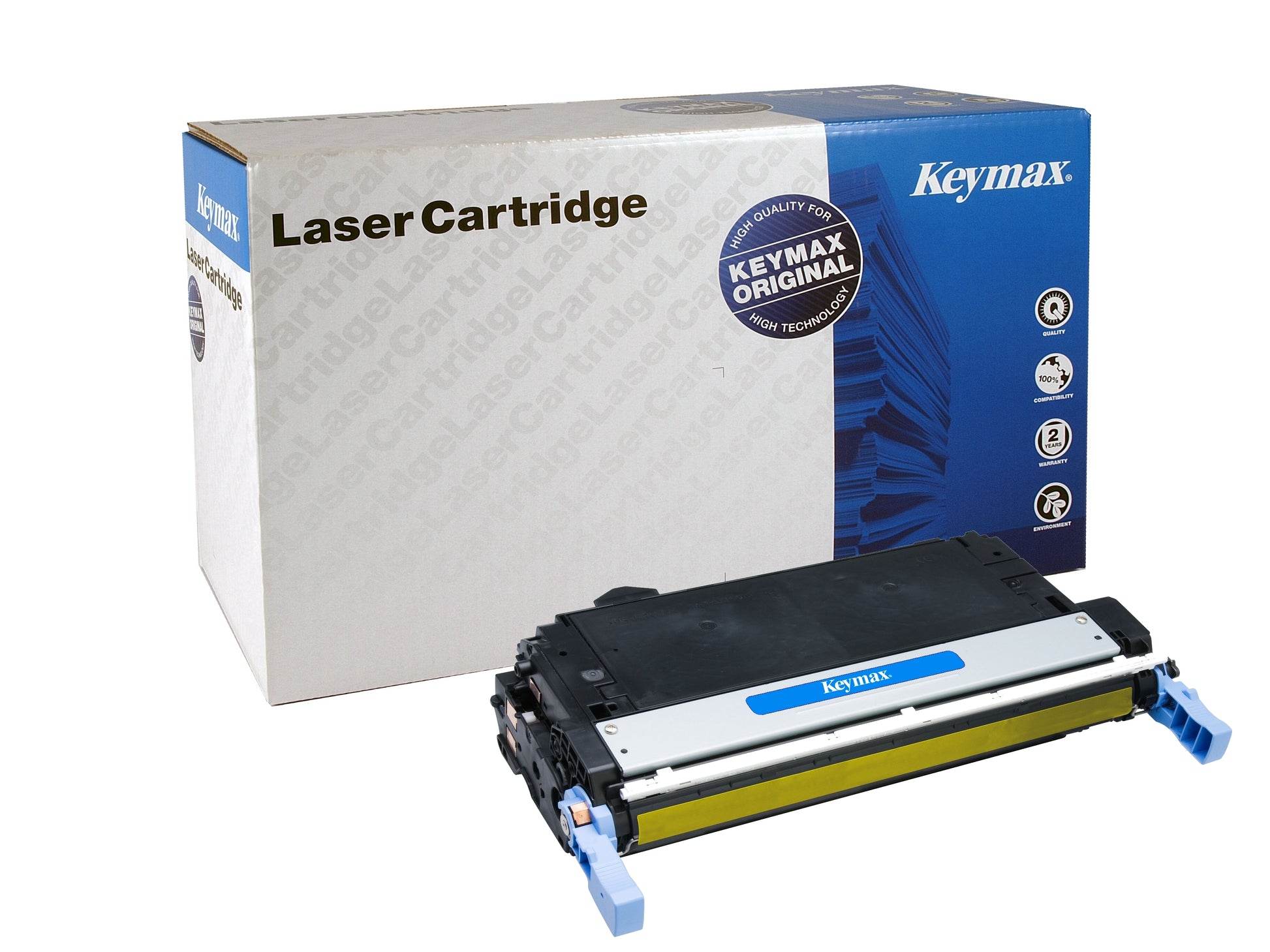 Keymax CB402A Gelber Toner – wiederaufbereitet – für HP CLJ CP 4005