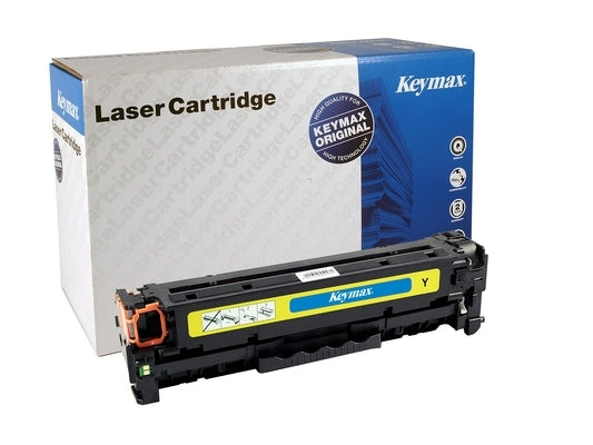 Keymax CE412A Gelber Toner – wiederaufbereitet – für HP LaserJet Pro M375