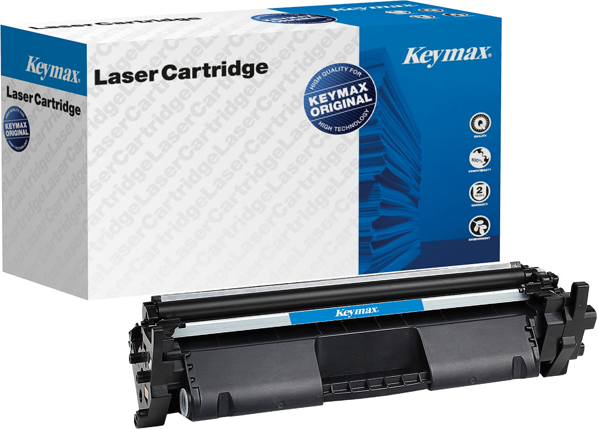 Keymax 30X (CF230X) Schwarzer Toner – Wiederaufbereitet XL – für HP LaserJet Pro M203