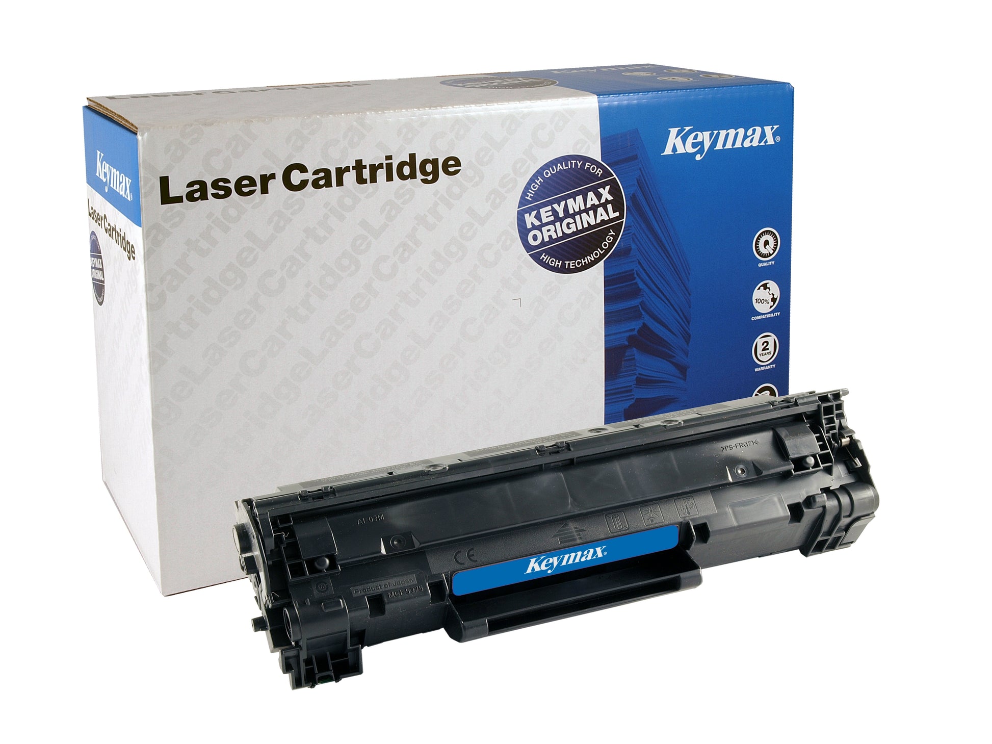 Keymax 44A (CF244A) Schwarz Toner – wiederaufbereitet – für HP LaserJet Pro M15