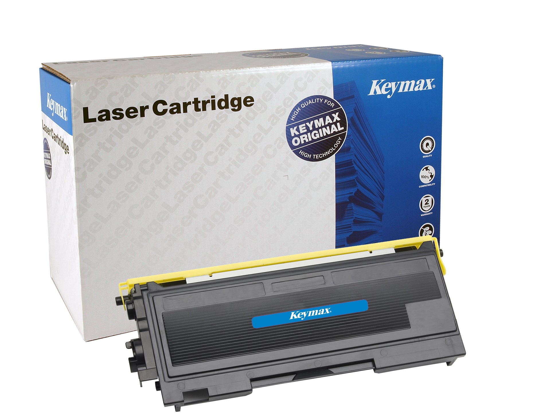 Keymax TN-2000 (TN-6600KEY) Schwarzer Toner – wiederaufbereitet – für Brother HL-2030