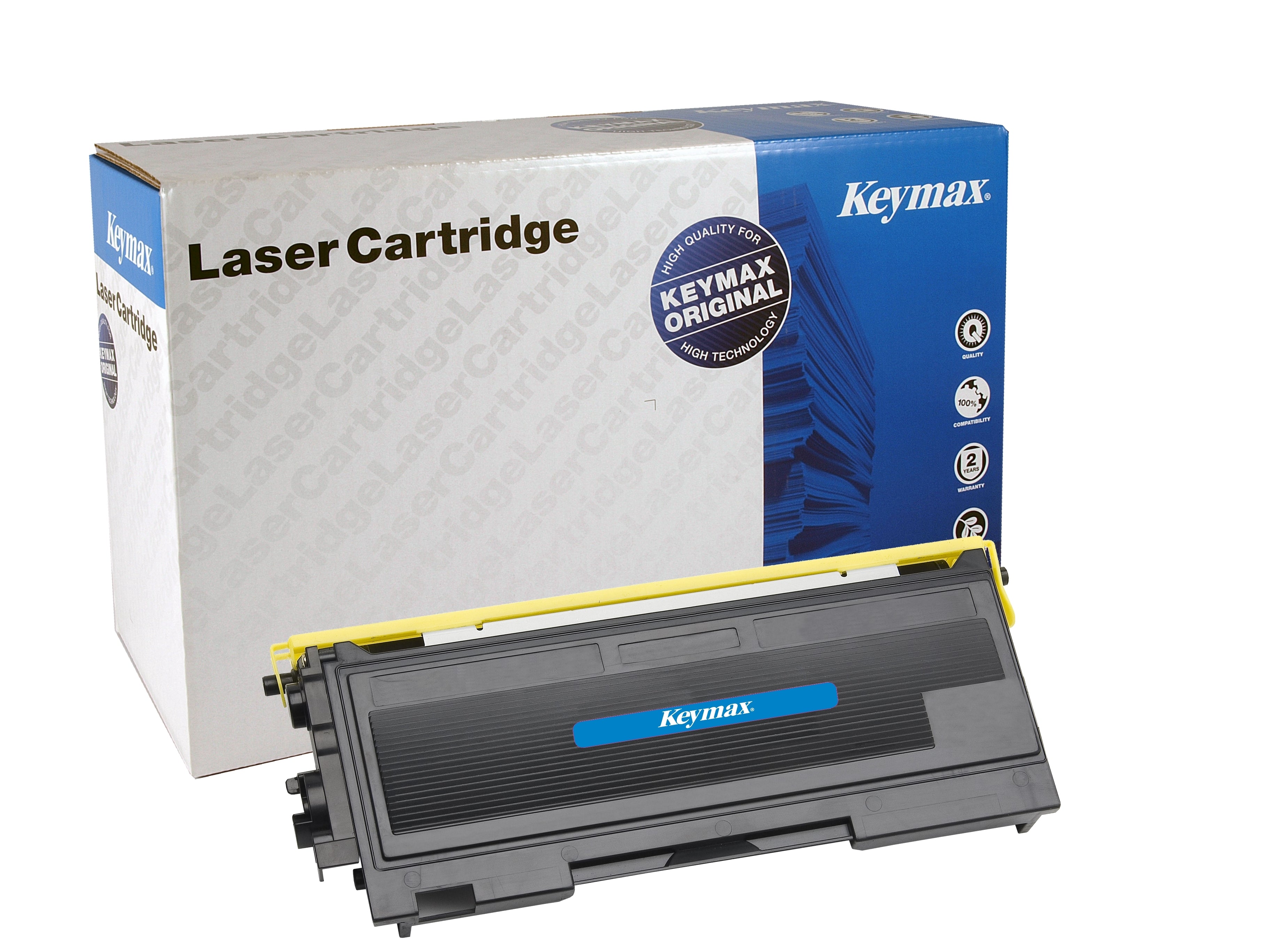 Keymax TN-2000 (TN-6600KEY) Schwarz Toner – wiederaufbereitet – für Brother HL-2030