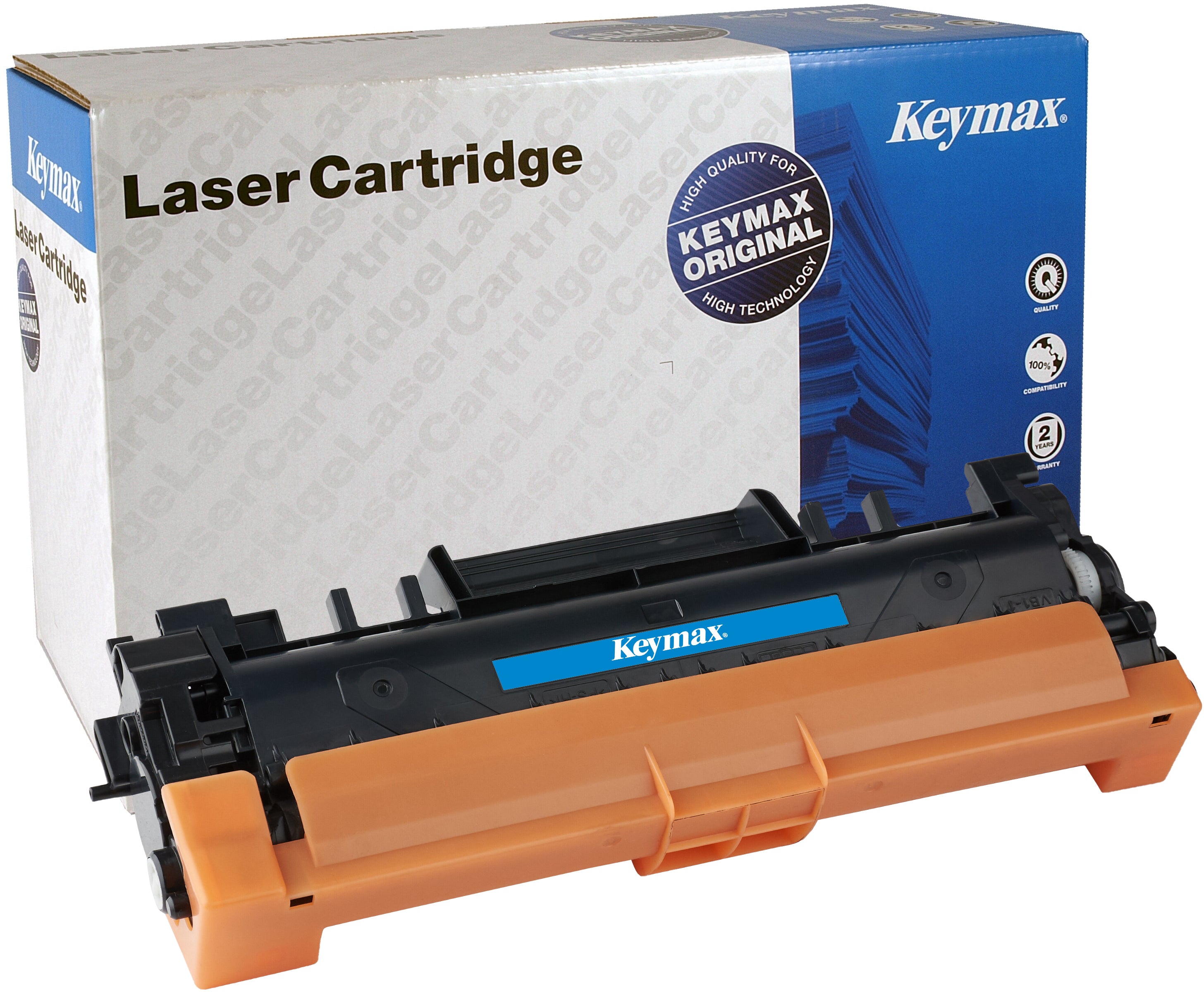 Keymax TN-2420 Schwarz Toner – wiederaufbereitet – für Brother HL-L2350