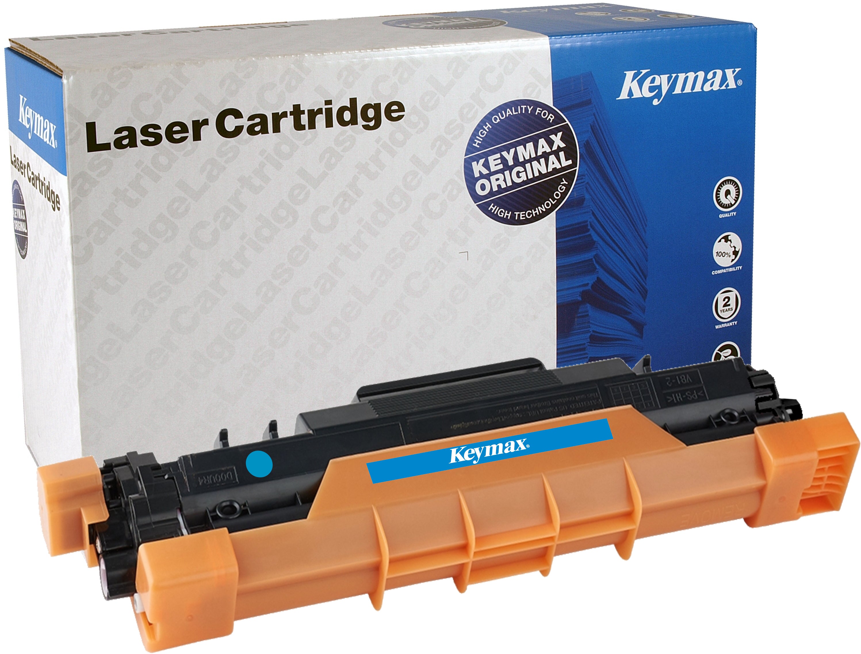 Keymax TN-247C Cyan Toner – Wiederaufbereitet XL – für Brother HL-L3210