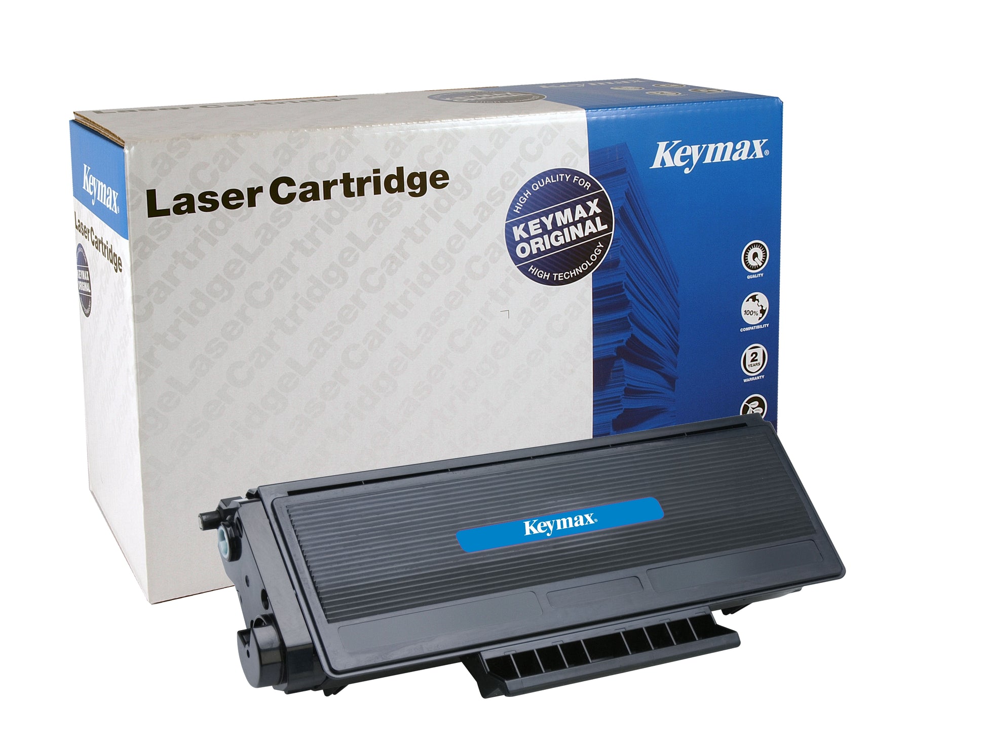 Keymax TN-3170 (TN-6600KEY) Schwarzer Toner – wiederaufbereitet – für Brother HL-5340