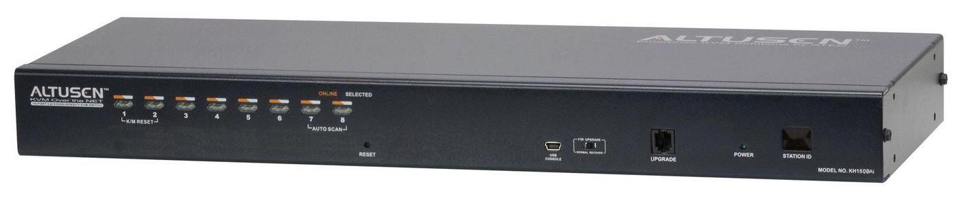 ATEN KVM-Switch, 8×1, VGA, IP (TCP/IP), 1920×1200, 60 Hz, USB-Hub