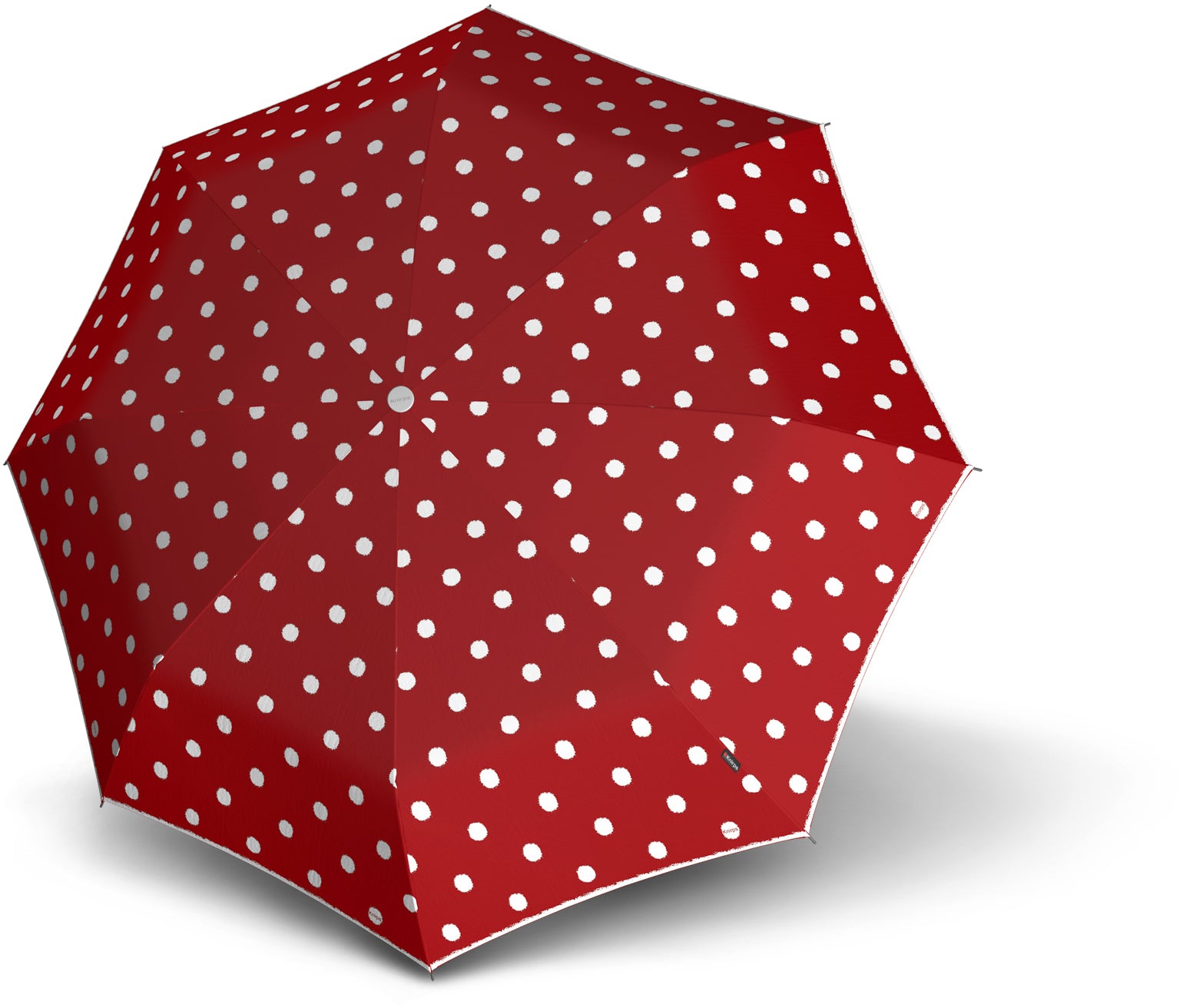 Knirps T.200 Taschenschirm – Auf/Zu-Automatik, Ø 97 cm, L 28 cm – Rot – Windfest