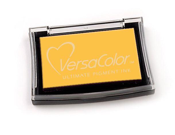 KNORR prandell Stempelkissen – VersaColor – 65 × 98 × 20 mm – Gelb – Pigmentfarbe