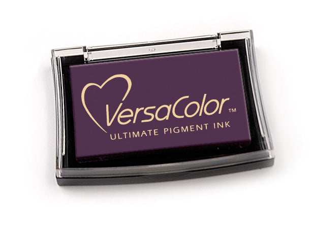 KNORR prandell Stempelkissen – VersaColor Pigmentfarbe – 70 × 100 × 23 mm – Pflaume