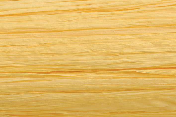 KNORR prandell Bastband (Papierbast), Edelbast, Gelb, Matt, 35 mm × 180 mm, 14 g