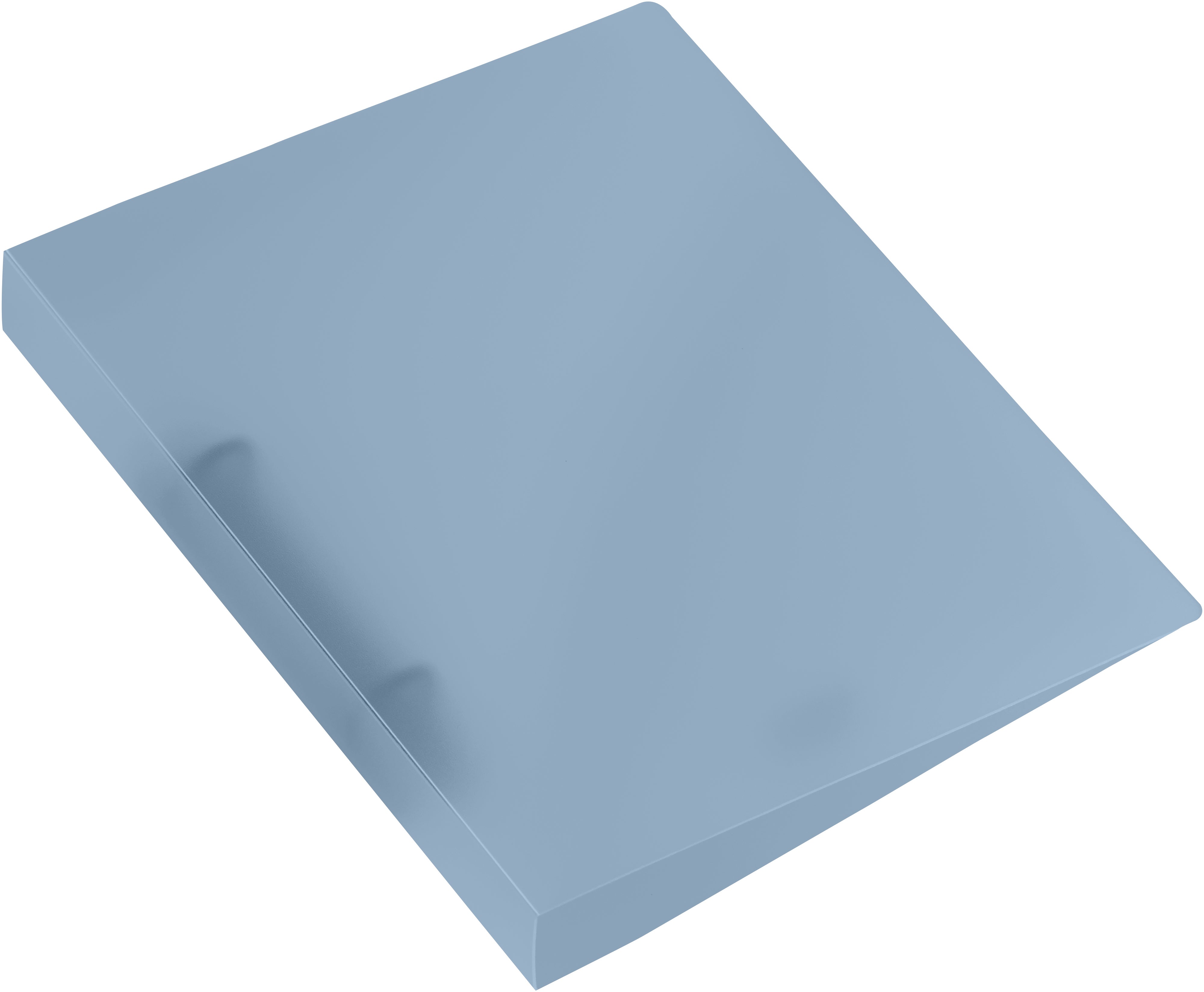 Kolma Easy Ringbuch – 2 Ringe – für A5 – Rückenbreite 3 cm – Grau