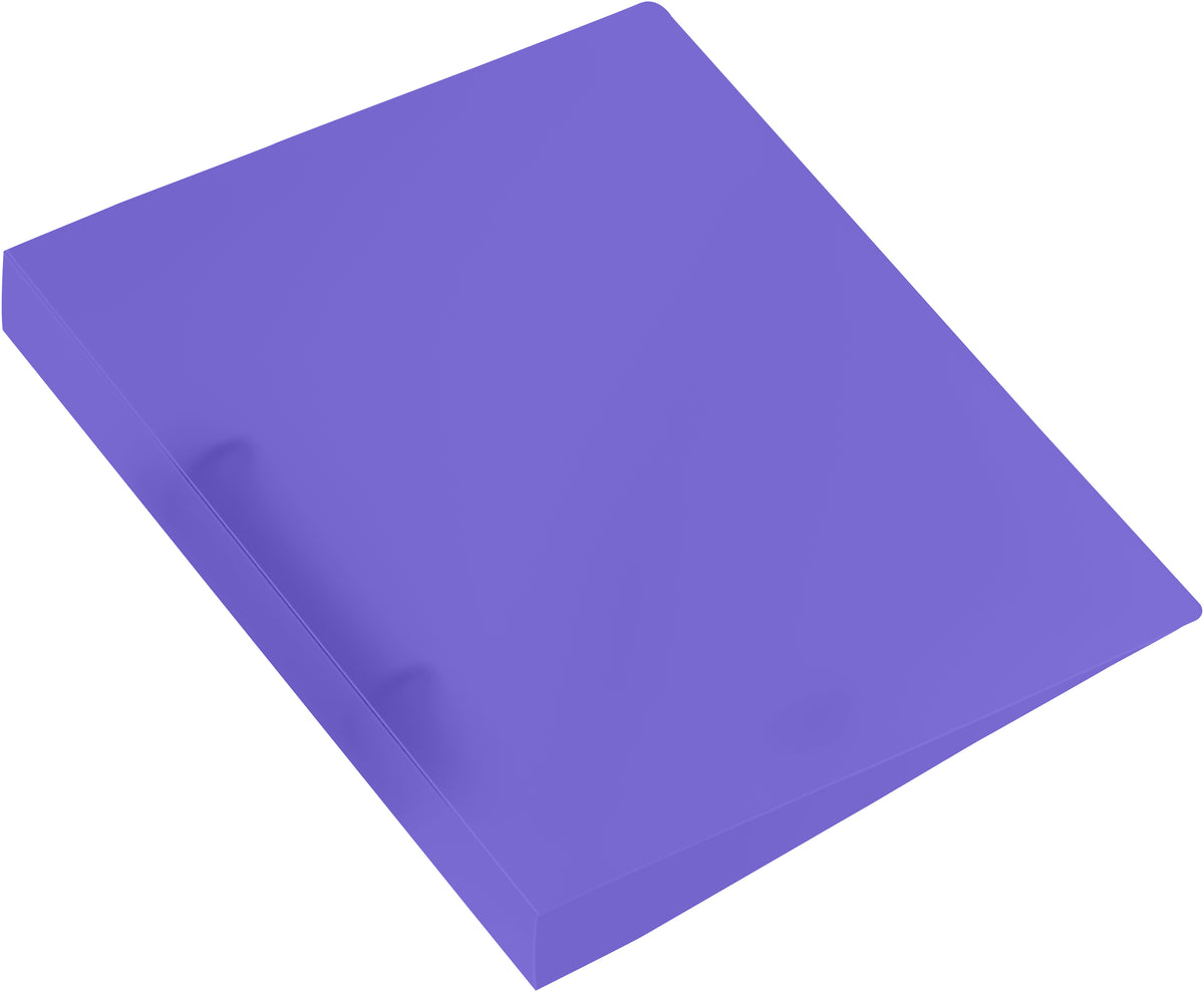 Kolma Easy Ringbuch – 2 Ringe Ø 80 mm – für A5 – Rückenbreite 3 cm – Violett