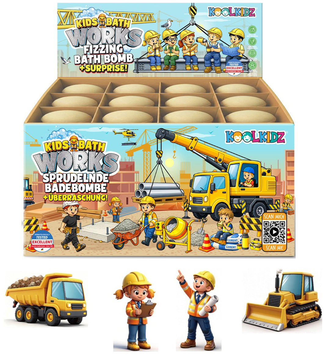Koolkidz Sprudelnde Badebombe – 150 g