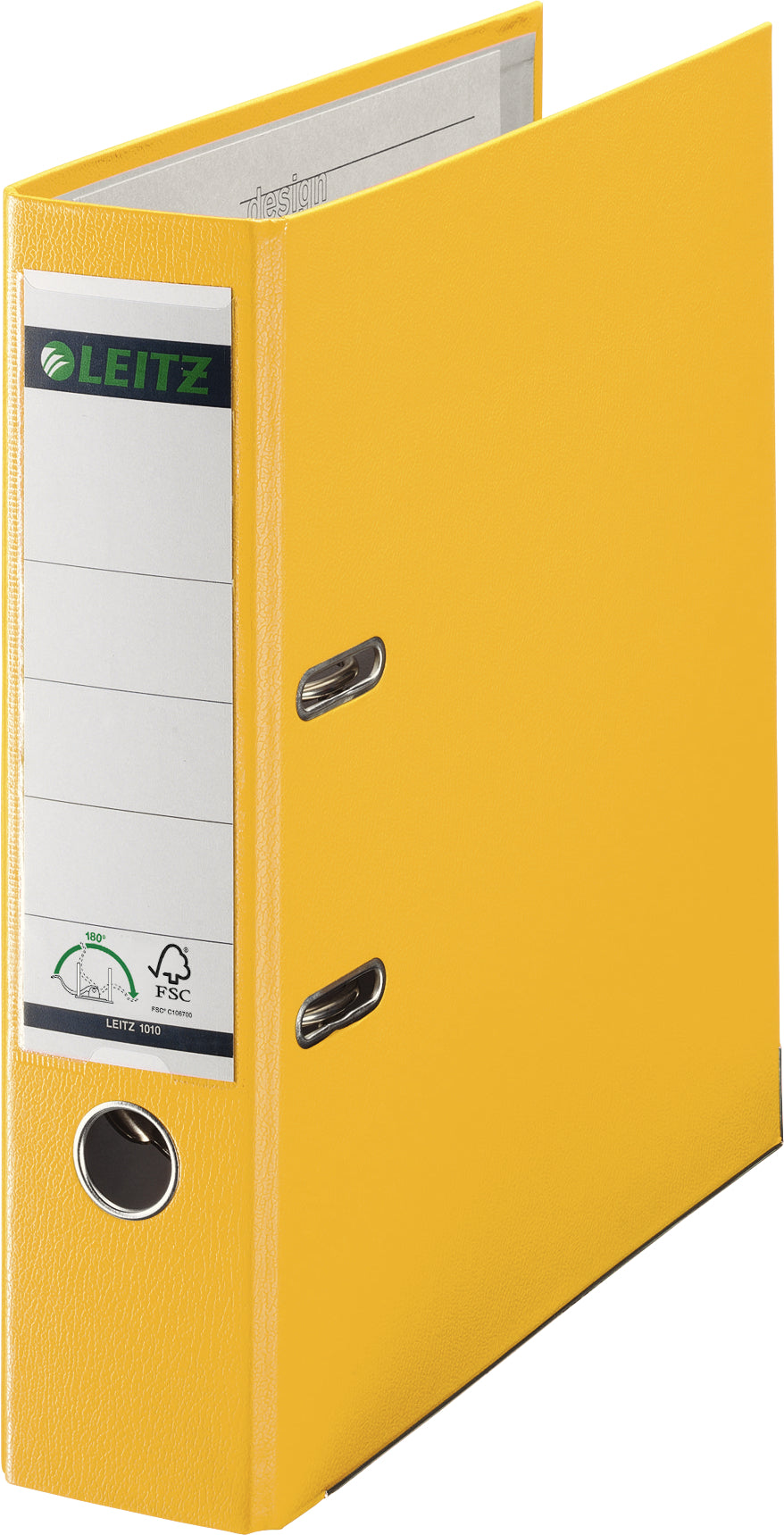 Leitz 180° Ordner – für A4 – Rückenbreite 8 cm – Gelb