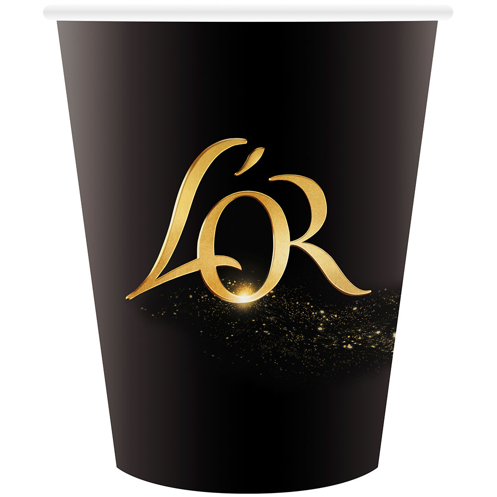 L'OR Trinkbecher, Papier/Karton, für Heissgetränke – 1,0 dl