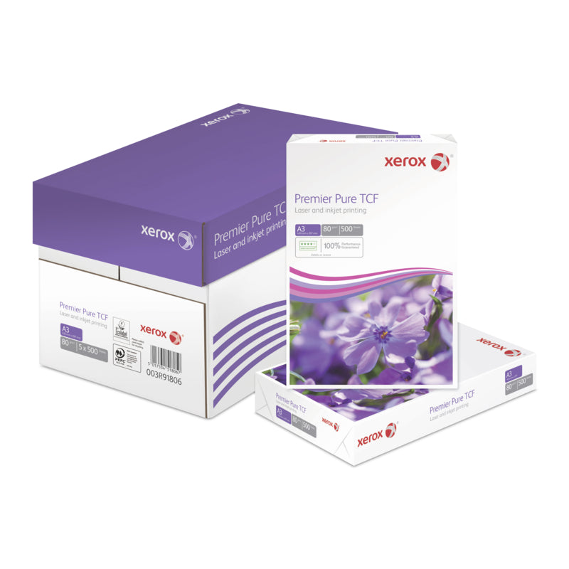 Xerox Premier PureTCF Premier Pure TCF Kopierpapier Weiss – A3, 80 g/m², 2'500 Blatt